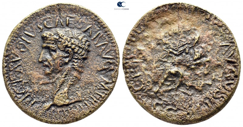 Claudius AD 41-54. Rome
As Æ

31 mm., 9,85 g.



fine