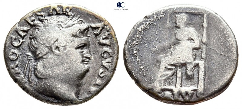 Nero AD 54-68. Rome
Denarius AR

18 mm., 2,79 g.



nearly very fine
