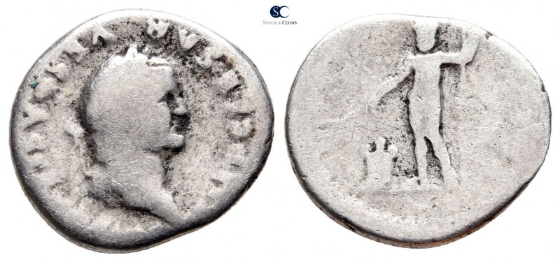 Vespasian AD 69-79. Rome
Denarius AR

19 mm., 3,06 g.



fine