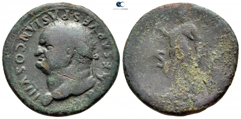 Vespasian AD 69-79. Rome
As Æ

28 mm., 10,31 g.



nearly very fine