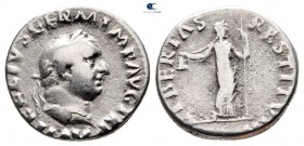 Vitellius AD 69-69. Rome. Denarius AR