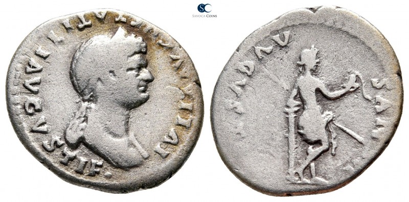 Julia Titi, daughter of Titus AD 80-81. Rome
Denarius AR

20 mm., 2,92 g.

...
