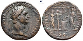 Domitian AD 81-96. Rome. As Æ