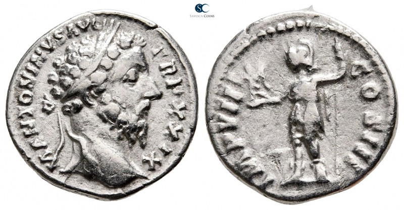 Marcus Aurelius AD 161-180. Rome
Denarius AR

19 mm., 2,75 g.



nearly v...