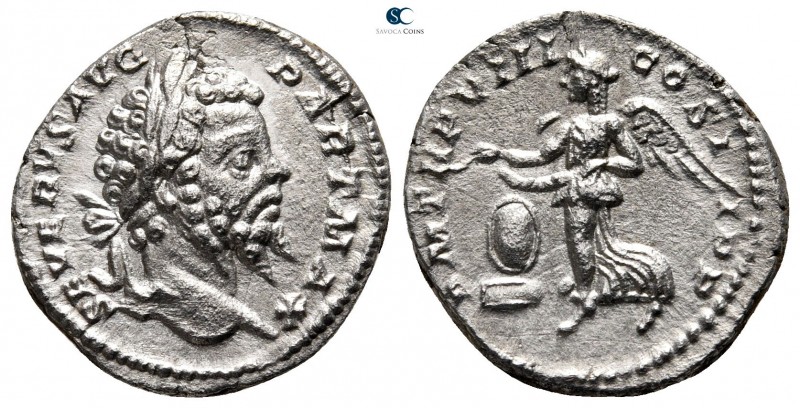 Septimius Severus AD 193-211. Rome
Denarius AR

19 mm., 3,04 g.



very f...