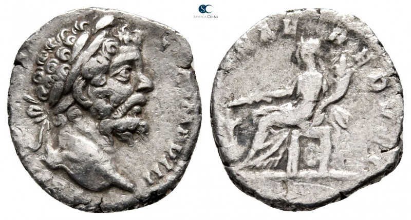 Septimius Severus AD 193-211. Rome
Denarius AR

18 mm., 1,37 g.



very f...