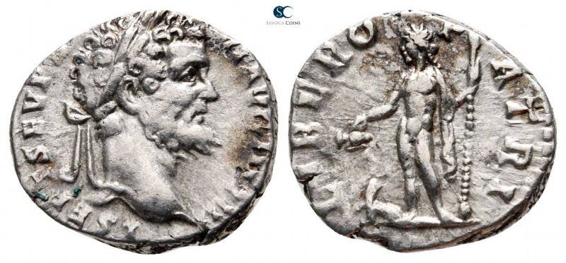 Septimius Severus AD 193-211. Rome
Denarius AR

18 mm., 2,9 g.



very fi...