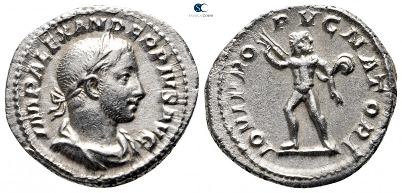 Severus Alexander AD 222-235. Rome
Denarius AR

20 mm., 3,53 g.



very f...