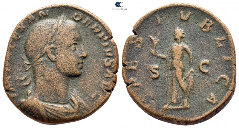 Severus Alexander AD 222-235. Rome
Sestertius Æ

29 mm., 16,85 g.



very...