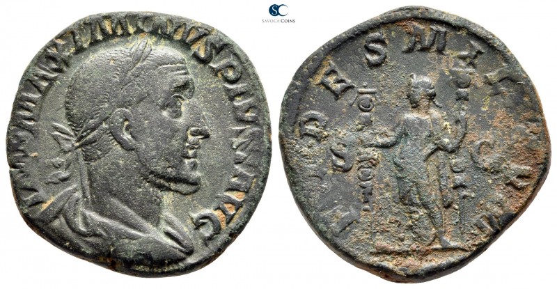 Maximinus I Thrax AD 235-238. Rome
Sestertius Æ

29 mm., 17,54 g.



very...