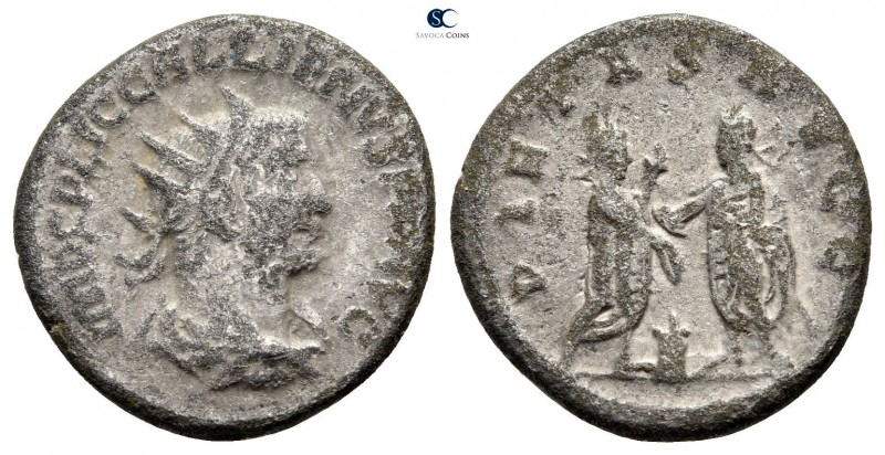 Gallienus AD 253-268. Samosata
Antoninianus Billon

20 mm., 3,43 g.



ne...