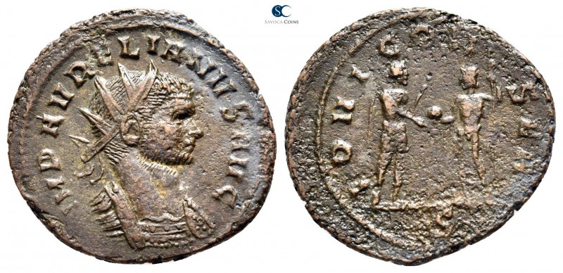 Aurelian AD 270-275. Serdica
Antoninianus Æ

23 mm., 3,8 g.



very fine