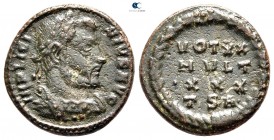 Licinius I AD 308-324. Thessaloniki. Follis Æ