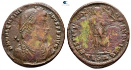Valentinian I AD 364-375. Thessaloniki. Follis Æ