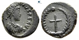 Theodosius I AD 379-395. Uncertain mint. Nummus Æ