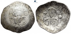 Alexius I Comnenus AD 1081-1118. Constantinople. Billon-Aspron Trachy