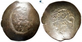 Manuel I Comnenus AD 1143-1180. Constantinople. Billon Trachy