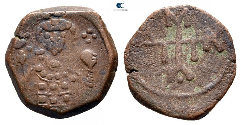 Manuel I Comnenus AD 1143-1180. Thessalonica
Half Tetarteron Æ

15 mm., 1,76 ...