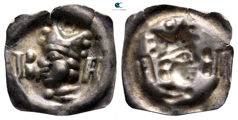 AD 1370. Tiengen
Rappen AR

20 mm., 0,34 g.



very fine