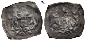 Germany. Lindau-Abtei.  AD 1160-1400. Dünnpfennig (Halbbrakteat) AR