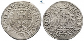 Germany. Elbing. Sigismund I AD 1506-1548. Groschen AR 1540