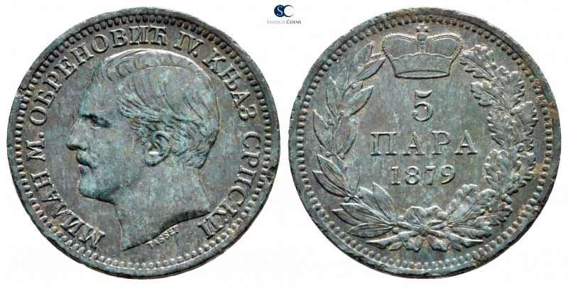 Serbia. Milan Obrenovich IV AD 1868-1889.
5 Para 1879 

25 mm., 4,7 g.


...