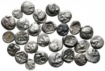 Lot of ca. 28 greek silver fractions / SOLD AS SEEN, NO RETURN!nearly very fine