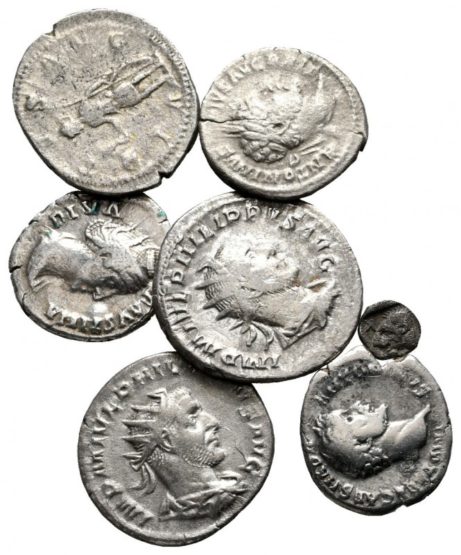 Lot of ca. 7 roman coins / SOLD AS SEEN, NO RETURN!

very fine