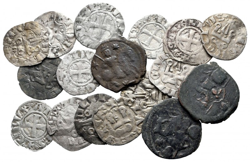 Lot of ca. 17 medieval coins / SOLD AS SEEN, NO RETURN!

very fine