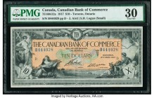 Canada, Toronto ON- Bank of Commerce $10 2.6.1917 Ch. # 75-16-04-12a PMG Very Fine 30. Corner tear.

HID09801242017

© 2020 Heritage Auctions | All Ri...