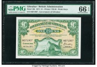 Gibraltar Government of Gibraltar 1 Pound 20.11.1971 Pick 18b PMG Gem Uncirculated 66 EPQ. 

HID09801242017

© 2020 Heritage Auctions | All Rights Res...