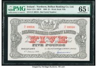 Northern Ireland Belfast Banking Company Limited 5 Pounds 6.1.1966 Pick 127c PMG Gem Uncirculated 65 EPQ. 

HID09801242017

© 2020 Heritage Auctions |...