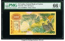 Sri Lanka Central Bank of Ceylon 100 Rupees 26.3.1979 Pick 88a PMG Gem Uncirculated 66 EPQ. 

HID09801242017

© 2020 Heritage Auctions | All Rights Re...