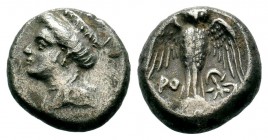PONTOS, Amisos. Circa 300-125 BC. AR Siglos – Drachm 
Condition: Very Fine

Weight: 5,72 gr
Diameter: 16,20 mm