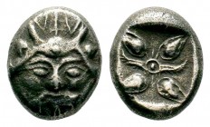 Archaic Coin Unidentified. Late 5th century BC.AR Silver
Condition: Very Fine

Weight: 3,41 gr
Diameter: 13,90 mm