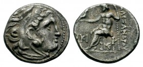Kings of Macedon. Alexander III. "the Great" (336-323 BC). AR Drachm 
Condition: Very Fine

Weight: 4,15 gr
Diameter: 16,15 mm