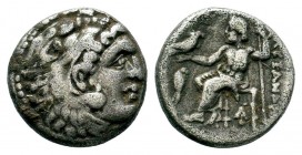 Kings of Macedon. Alexander III. "the Great" (336-323 BC). AR Drachm 
Condition: Very Fine

Weight: 4,01 gr
Diameter: 16,20 mm