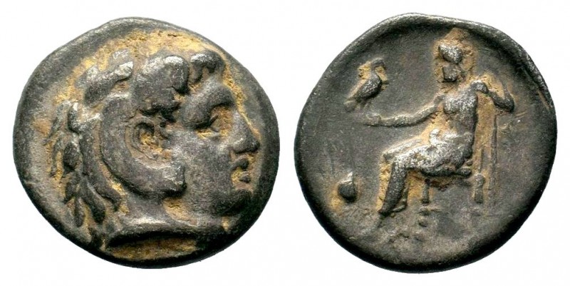 Kings of Macedon. Alexander III. "the Great" (336-323 BC). AR Drachm 
Condition:...