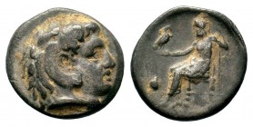 Kings of Macedon. Alexander III. "the Great" (336-323 BC). AR Drachm 
Condition: Very Fine

Weight: 3,89 gr
Diameter: 17,30 mm