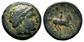 Kings of Macedon. Philip II, AE Unit 359-336 BC
Condition: Very Fine

Weight: 5,35 gr
Diameter: 19,30 mm