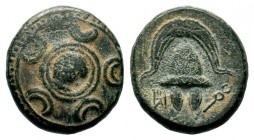 Kings of Macedon. Alexander III. "the Great" (336-323 BC). Ae
Condition: Very Fine

Weight: 3,56 gr
Diameter: 16,50 mm