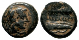 Kings of Macedon. Alexander III. "the Great" (336-323 BC). Ae
Condition: Very Fine

Weight: 6,53 gr
Diameter: 16,90 mm