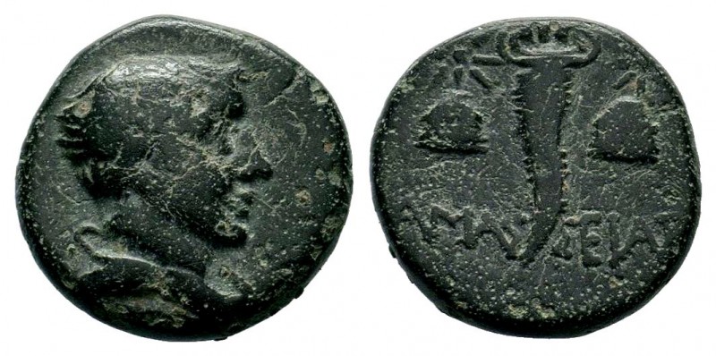 PONTOS. Amaseia. Ae. Struck under Mithradates VI (Circa 120-111 or 110-100 BC). ...