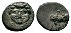 Parion AR Tetrobol, c. 350-300 BC
Condition: Very Fine

Weight: 2,17 gr
Diameter: 13,20 mm