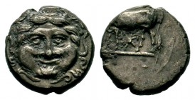 Parion AR Tetrobol, c. 350-300 BC
Condition: Very Fine

Weight: 2,23 gr
Diameter: 13,20 mm