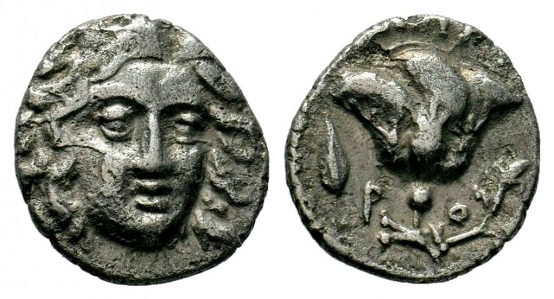 Rhodos, Rhodes . Circa 340-316 BC. AR
Condition: Very Fine

Weight: 1,06 gr
Diam...