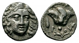 Rhodos, Rhodes . Circa 340-316 BC. AR
Condition: Very Fine

Weight: 1,06 gr
Diameter: 11,80 mm