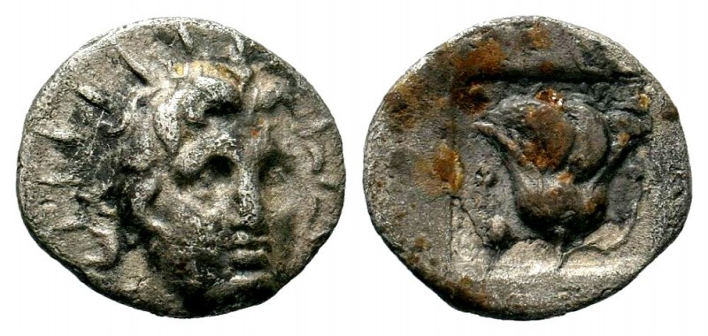 Rhodos, Rhodes . Circa 340-316 BC. AR
Condition: Very Fine

Weight: 1,12 gr
Diam...