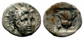 Rhodos, Rhodes . Circa 340-316 BC. AR
Condition: Very Fine

Weight: 1,12 gr
Diameter: 11,70 mm