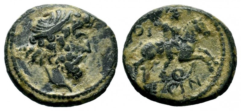 KINGS OF PAPHLAGONIA. Era of Amyntas? (36-25 BC). Ae. Isinda.
Condition: Very Fi...